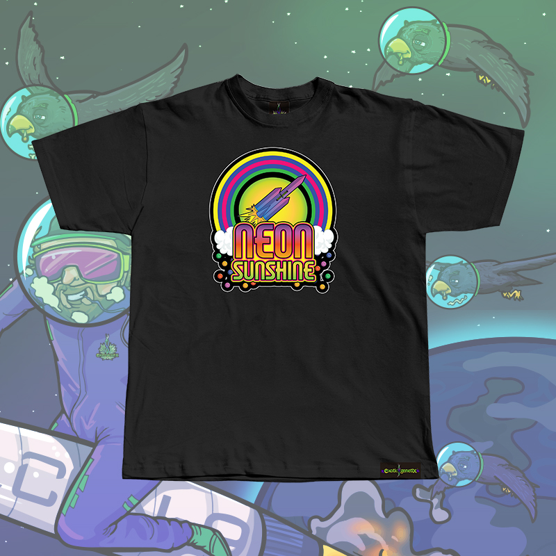 Neon Sunshine T-Shirt – Exotic Genetix