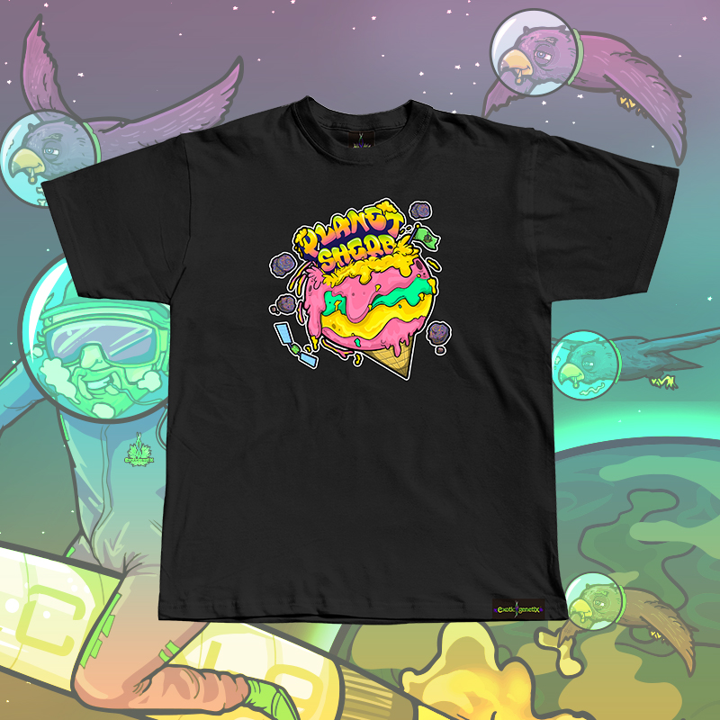 Planet Sherb T-Shirt – Exotic Genetix